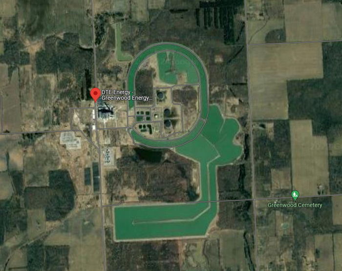 Greenwood Nuclear Power Plant (Cancelled) - 2022 Aerial (newer photo)